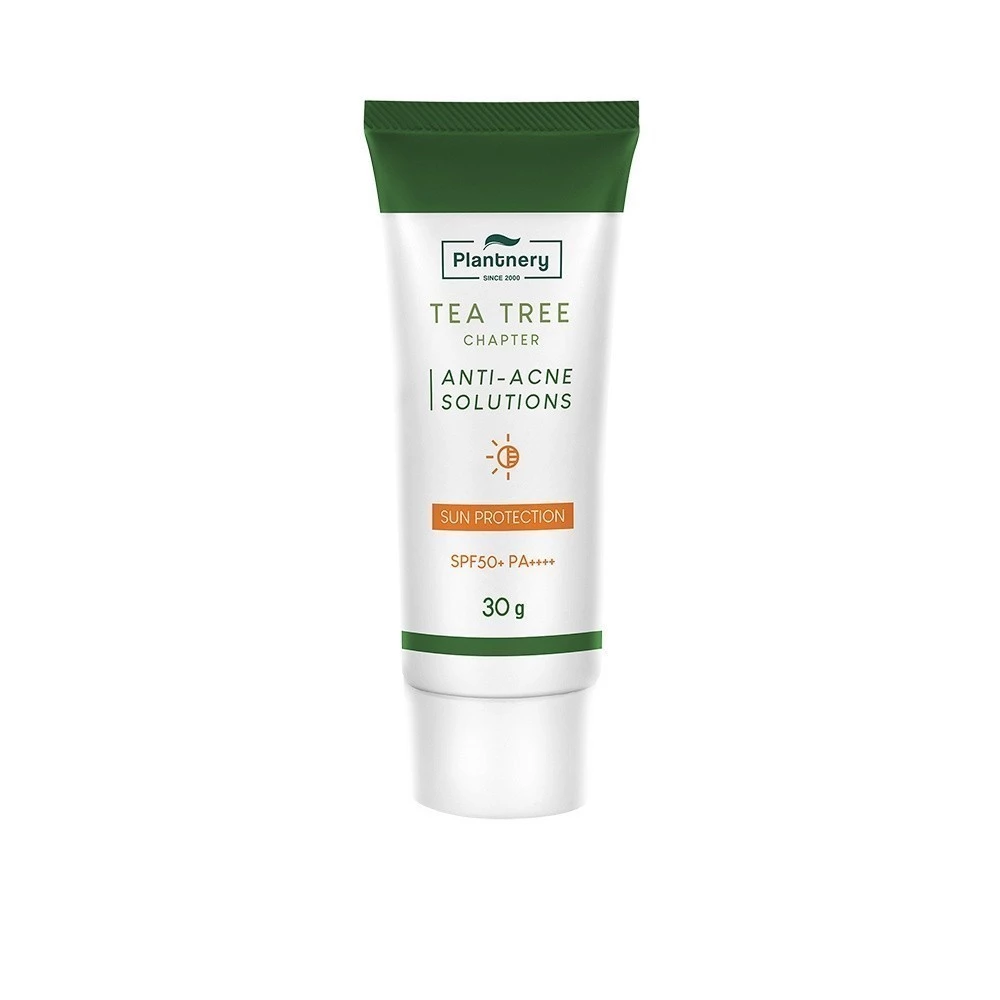 Plantnery Tea Tree Sunscreen Acne Oil Control SPF50+ PA++++ 30 g แพลนท์เนอรี่ กันแดด ที ทรี