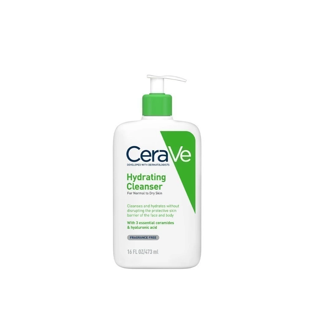 เซราวี CERAVE Hydrating Cleanser ทำความสะอาดผิวหน้าและผิวกายสำหรับผิวแห้ง 473ml