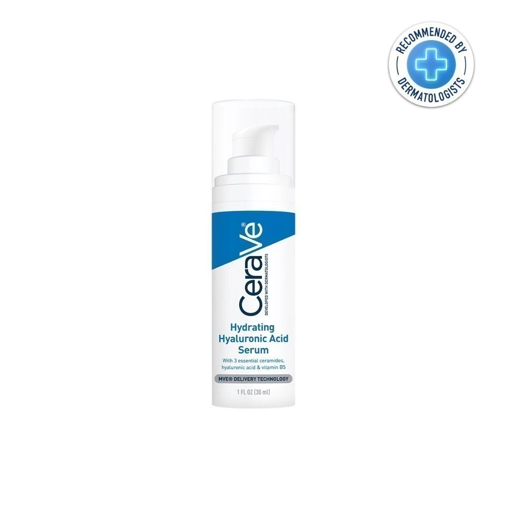 เซราวี CERAVE HYDRATING HYALURONIC ACID SERUM เซรั่มบำรุงผิวหน้า เพื่อผิวนุ่มชุ่มชื้น ยาวนาน เนื้อบางเบา 30ml.