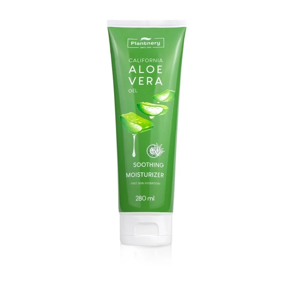 Plantnery Aloe Vera Soothing Gel 280 ml เจลว่านหางจระเข้ อโล เวล่า ซูทติ้งเจล สกัดจากว่านหางจระเข้
