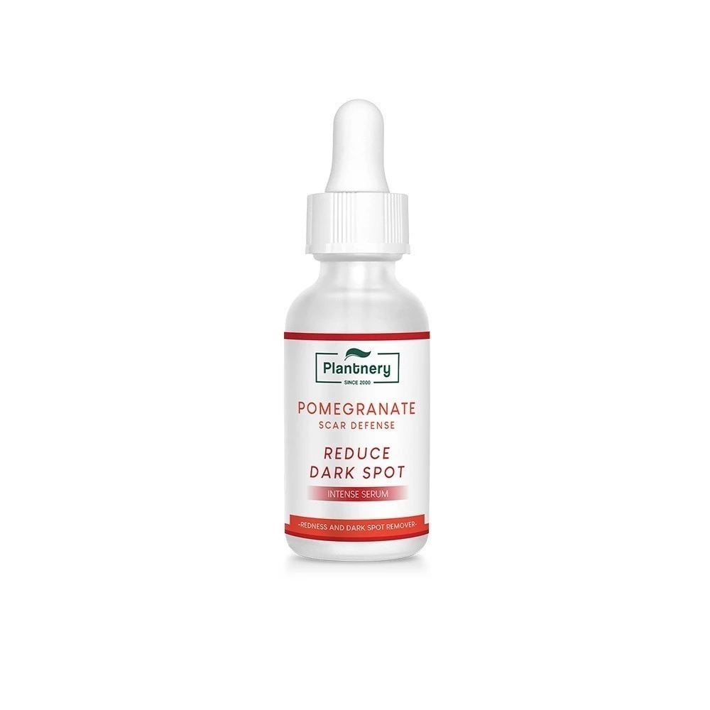 Plantnery Pomegranate Scar Defense Serum 30 ml สูตรใหม่ เซรั่มทับทิม สำหรับผู้มีปัญหารอยดำ