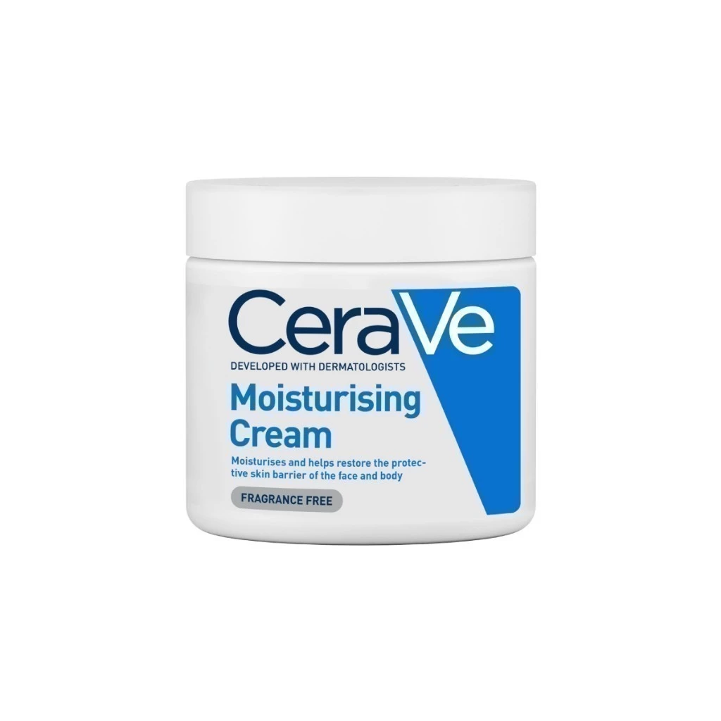 เซราวี CERAVE Moisturising Cream ครีมบำรุงผิวหน้าและผิวกายสำหรับผิวแห้งมาก 454g