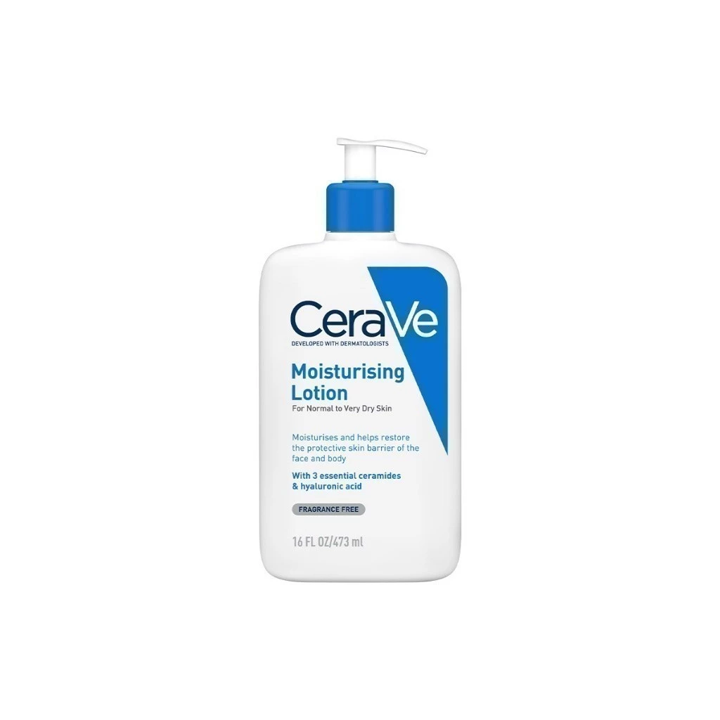เซราวี CERAVE Moisturising Lotion โลชั่นบำรุงผิว ชุ่มชื้น เนื้อสัมผัสบางเบา 473ml