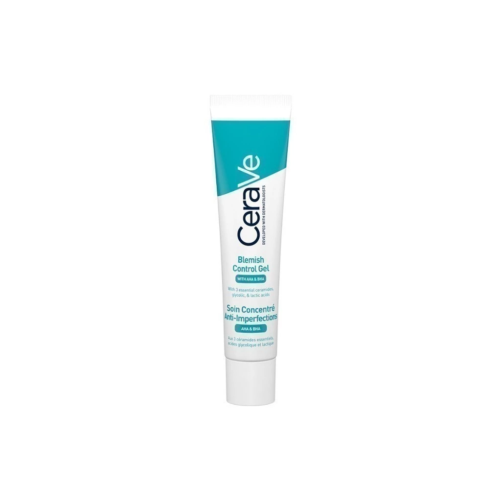 เซราวี CERAVE BLEMISH CONTROL GEL ผลิตภัณฑ์บำรุงผิวหน้า สูตรสำหรับผิวเป็นสิวง่าย 40 มล.