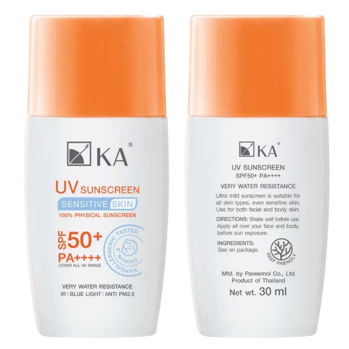 KA UV SUNSCREEN SPF50+ PA++++ Sensitive Skin 30 มล.