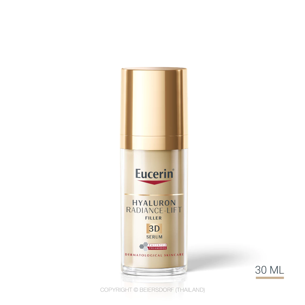 Eucerin HYALURON [HD] RADIANCE-LIFT FILLER 3D SERUM 30 ML เซรั่มบำรุงผิวหน้า ลดเลือนริ้วรอย ยกกระชับ