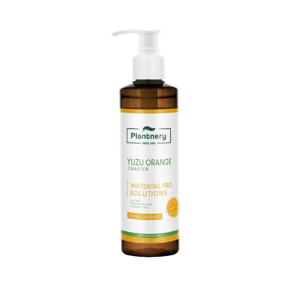 Plantnery Yuzu Orange Facial Cleanser 250 ml เจลล้างหน้า ส้มยูซุ วิตามินซีเข้มข้น ล้างหน้าสะอาดหมดจด เผยผิวกระจ่างใส