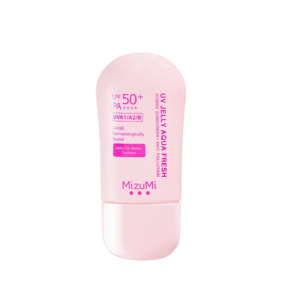 MizuMi UV Jelly Aqua Fresh 40g กันแดดเนื้อเจลลี่น้ำ เบา เกลี่ยง่าย แต่งหน้าสวย ผิวฉ่ำโกลว์ ปกป้องสูงสุด
