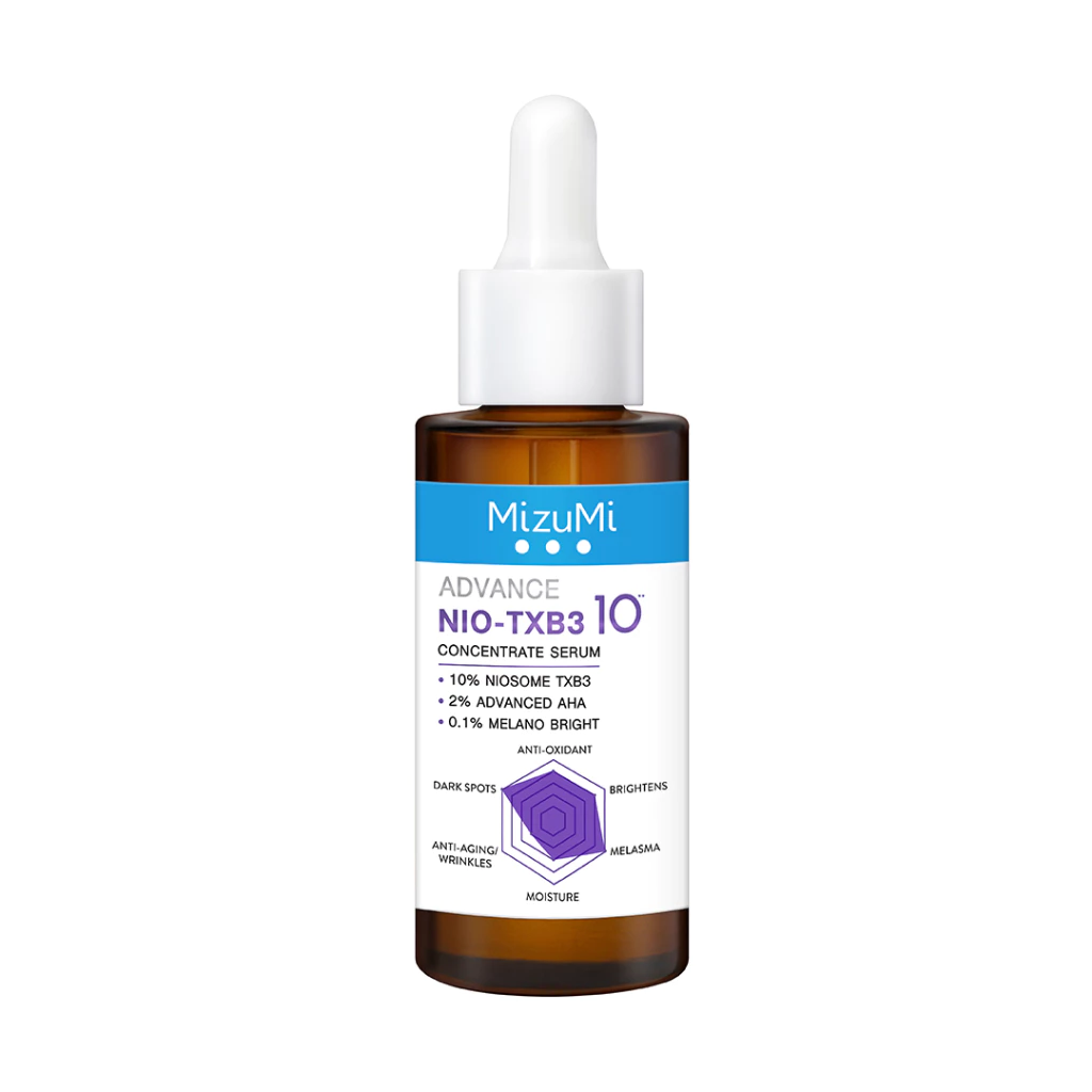 MizuMi Advance Nio-TXB3 Concentrate Serum 30 ml เซรั่มฝ้า สูตรเข้มข้น 10% ลดเลือนฝ้า